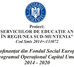 Dezvoltarea serviciilor de educație preșcolară în regiunea Sud Muntenia